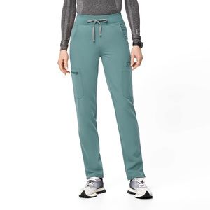 High Waisted Yola Skinny Scrub Pants